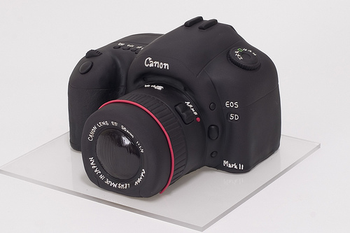 Canon 5D MK II Cake