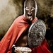 austin portrait photographer mock spartan holding an apple pie thumbnail