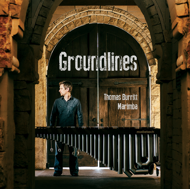 cd cover for marimbist tom burritt by austin photographer josh brewster